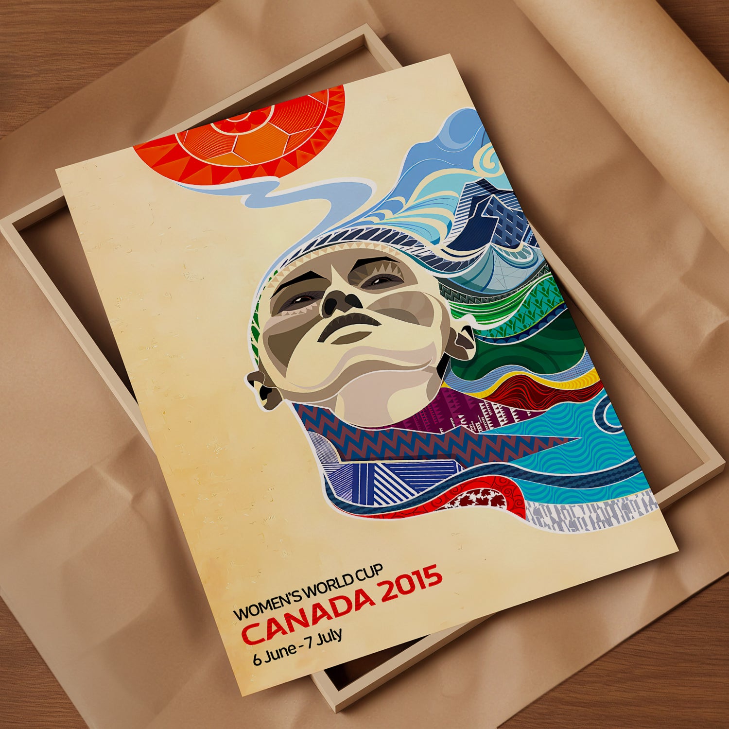 Women's Soccer World Cup Posters - 4 Sizes