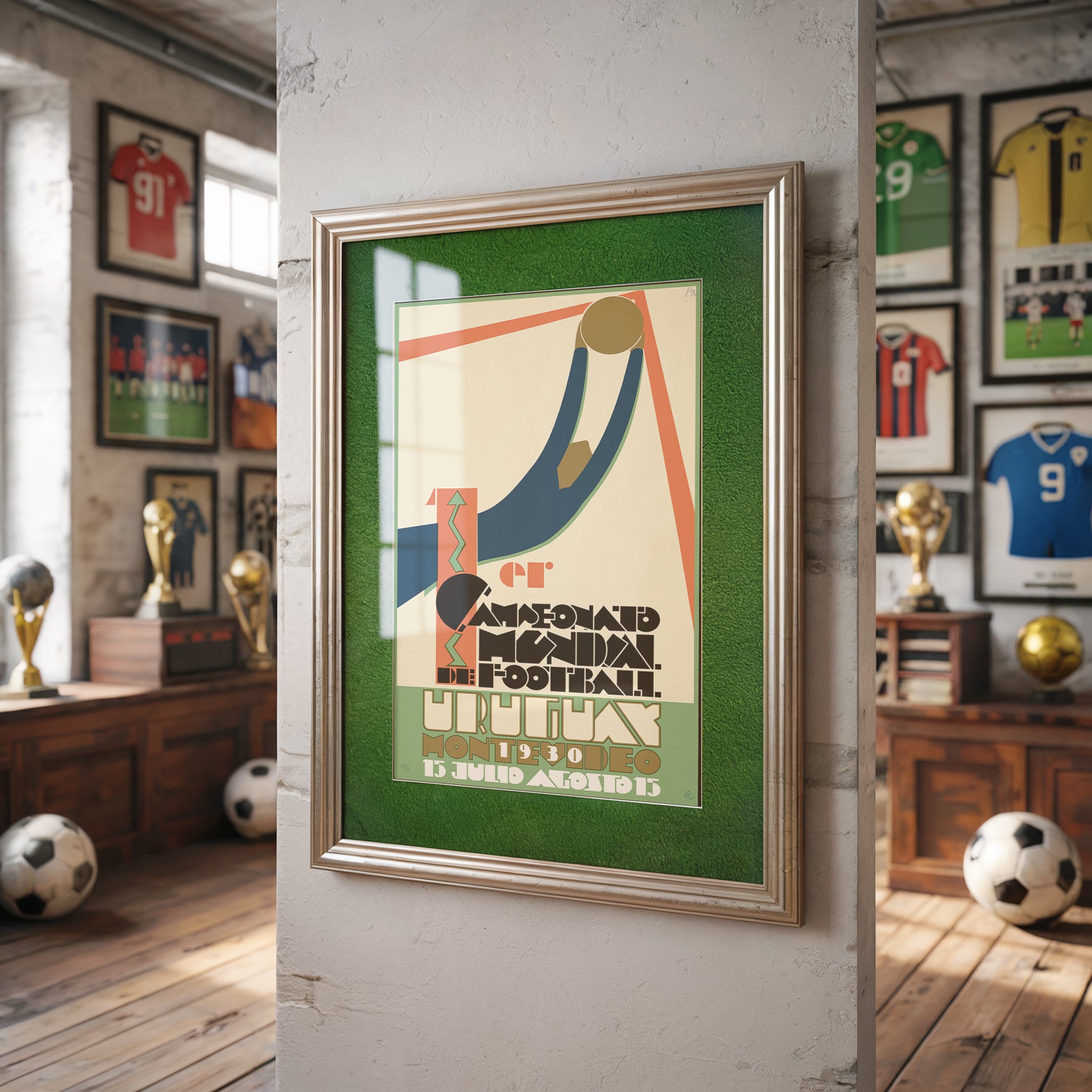 World Cup soccer poster prints