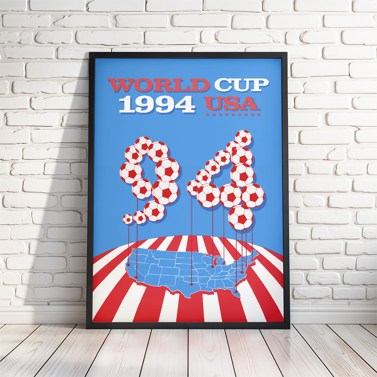 World Cup soccer poster prints