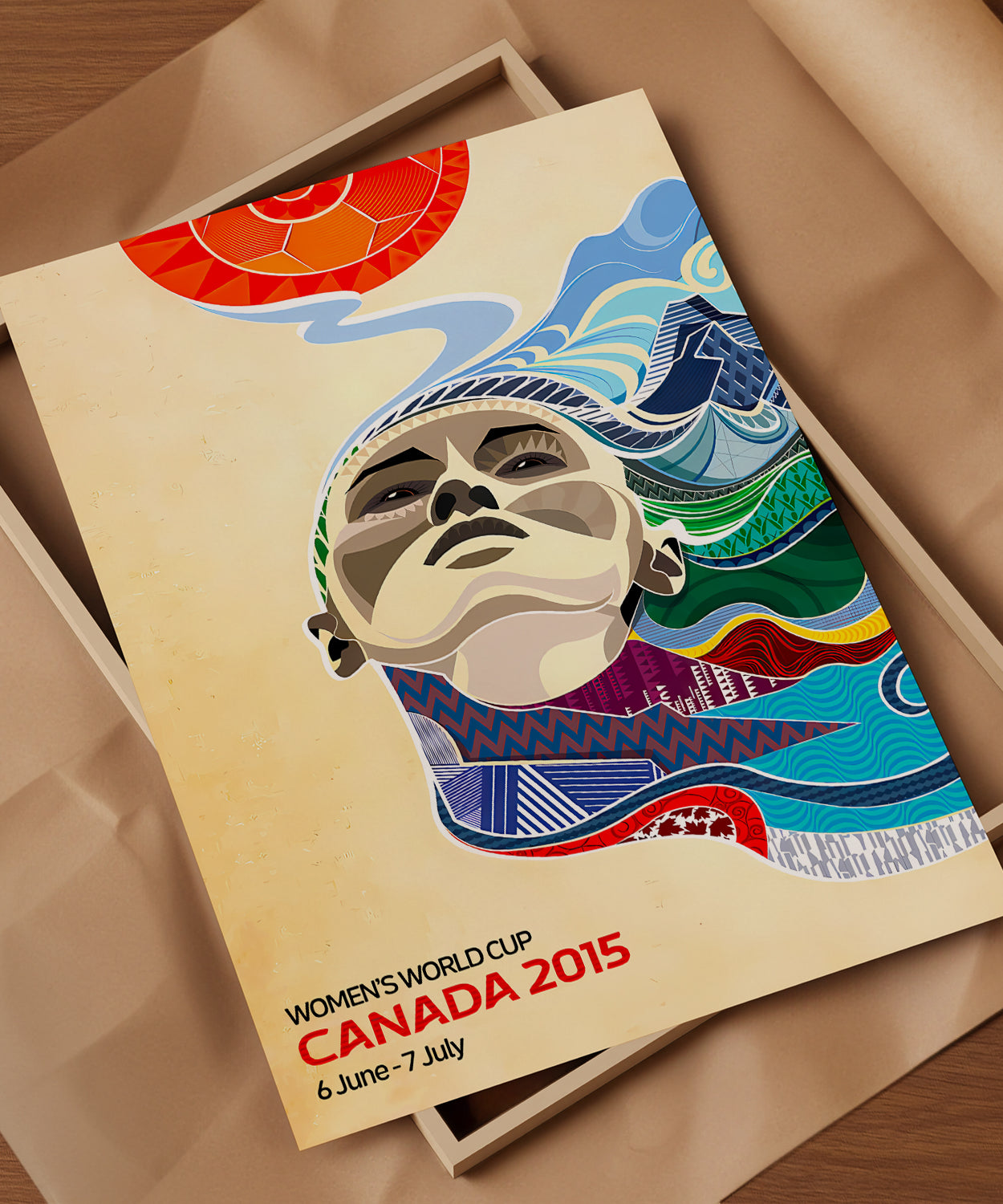Women's Soccer World Cup Posters - 4 Sizes
