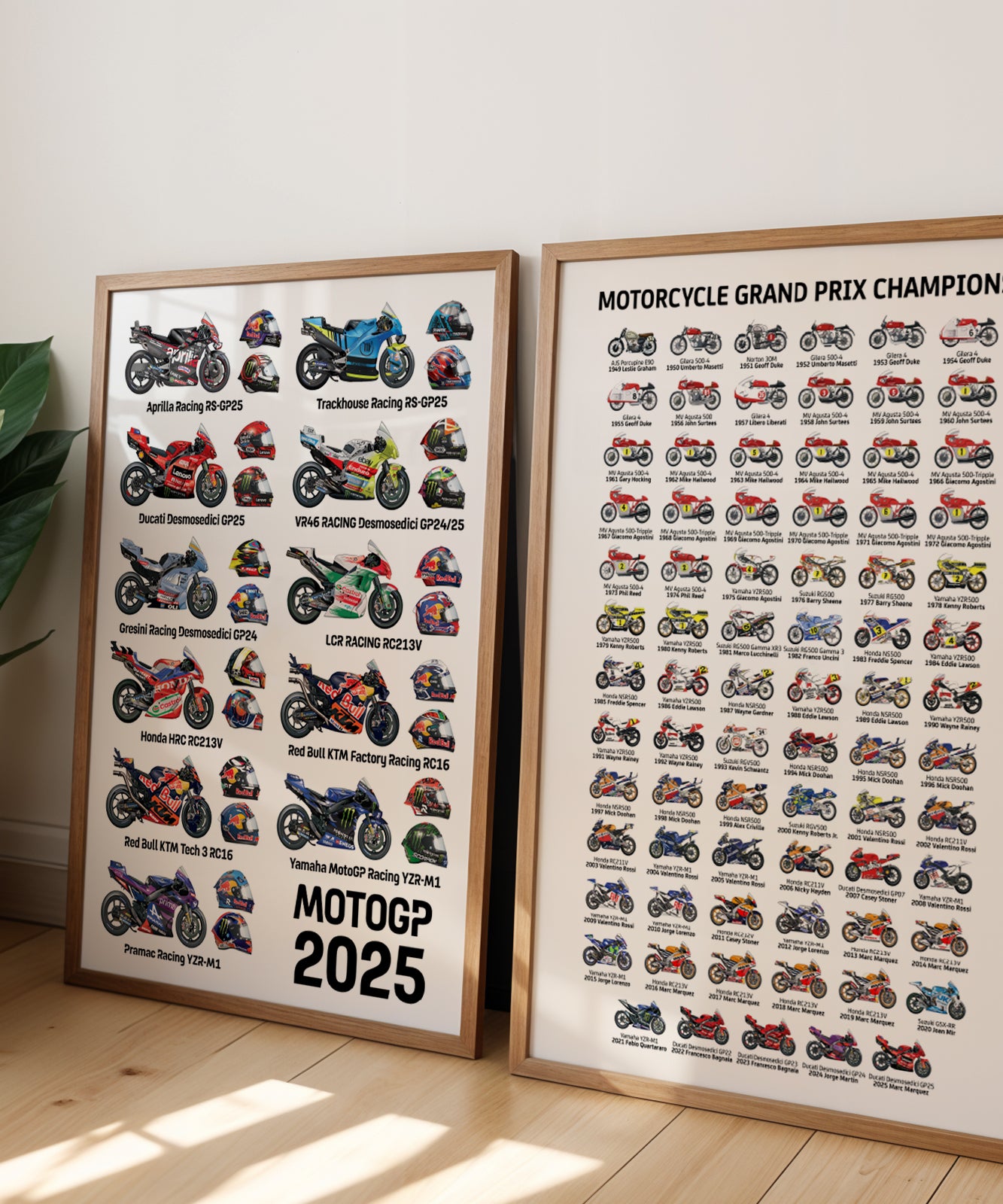 2026 MOTOGP World Champions Poster print