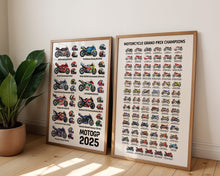 2025 MOTOGP World Champions Poster print