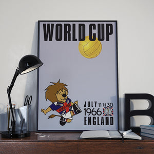 FIFA World Cup 1966 poster - England