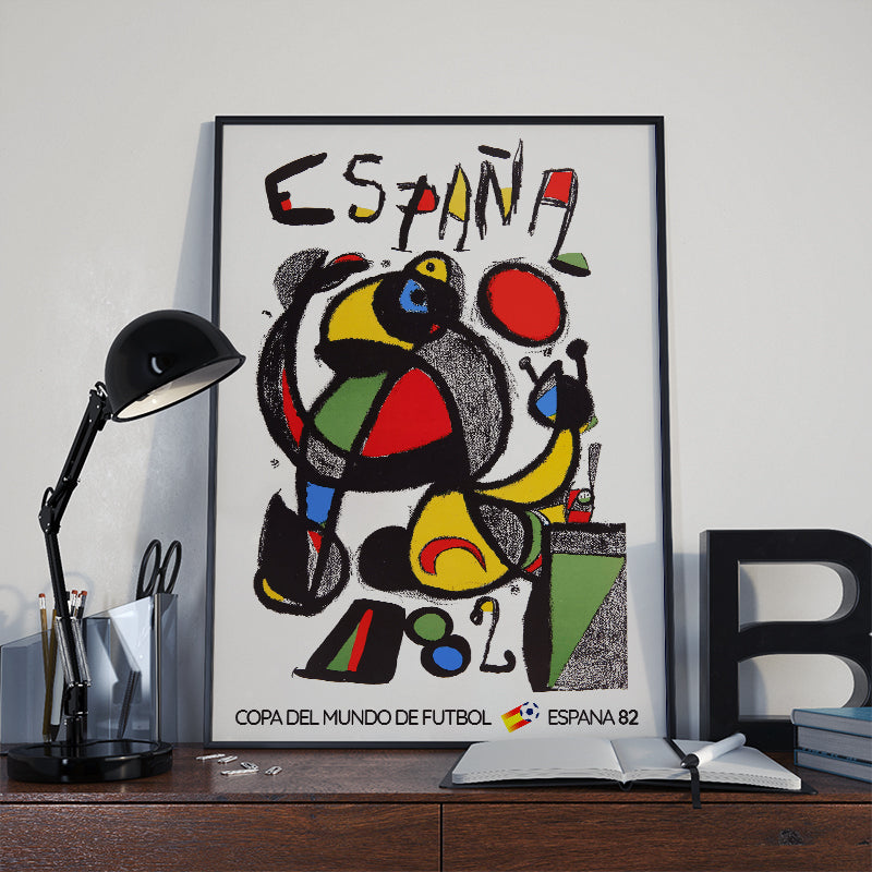 1982 World Cup soccer poster - Spain 82