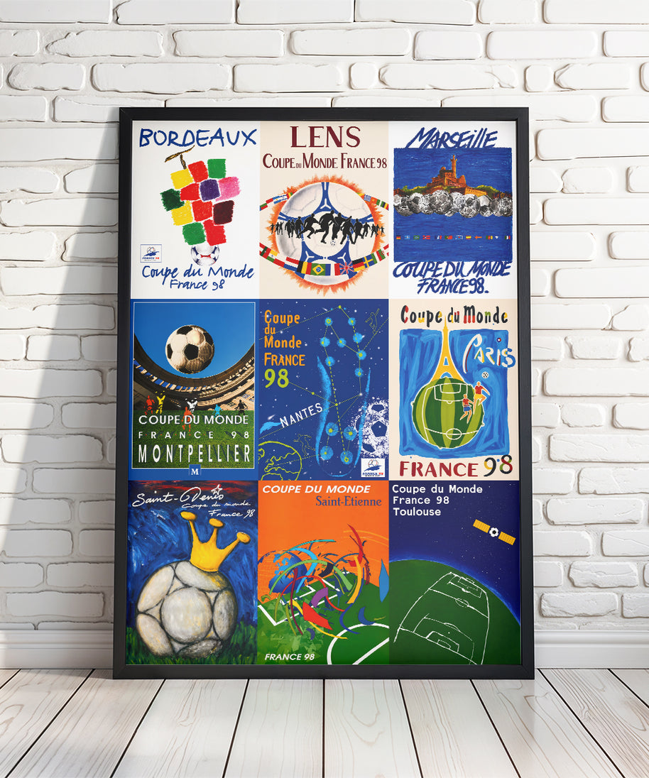 World Cup soccer poster prints