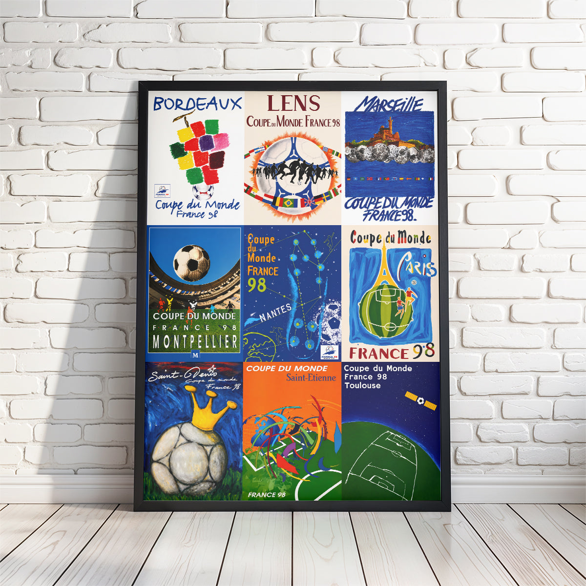 World Cup soccer poster prints