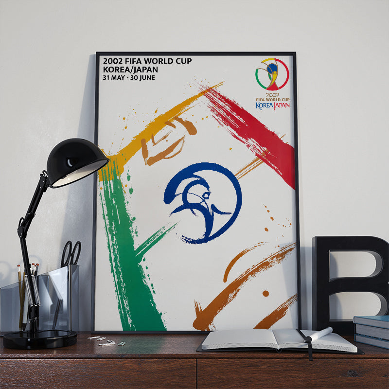 FIFA World Cup 2002 poster - Korea Japan World Cup 2002