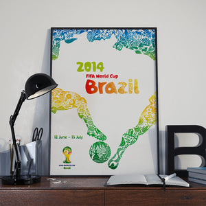 World Cup 2014 poster - Brazil 2014