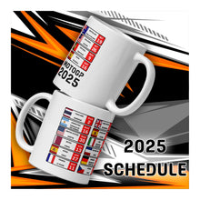 2025 MotoGP Schedule Calendar Mug