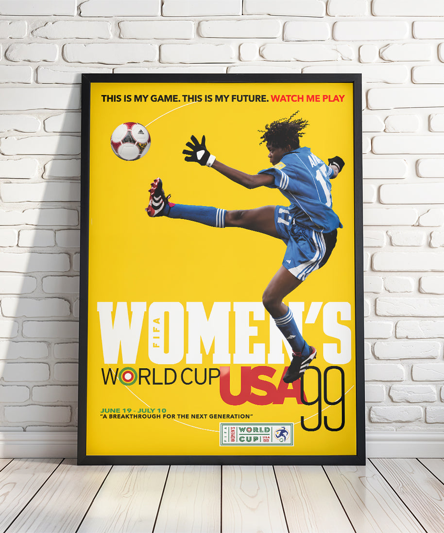 Women's Soccer World Cup Posters - 4 Sizes