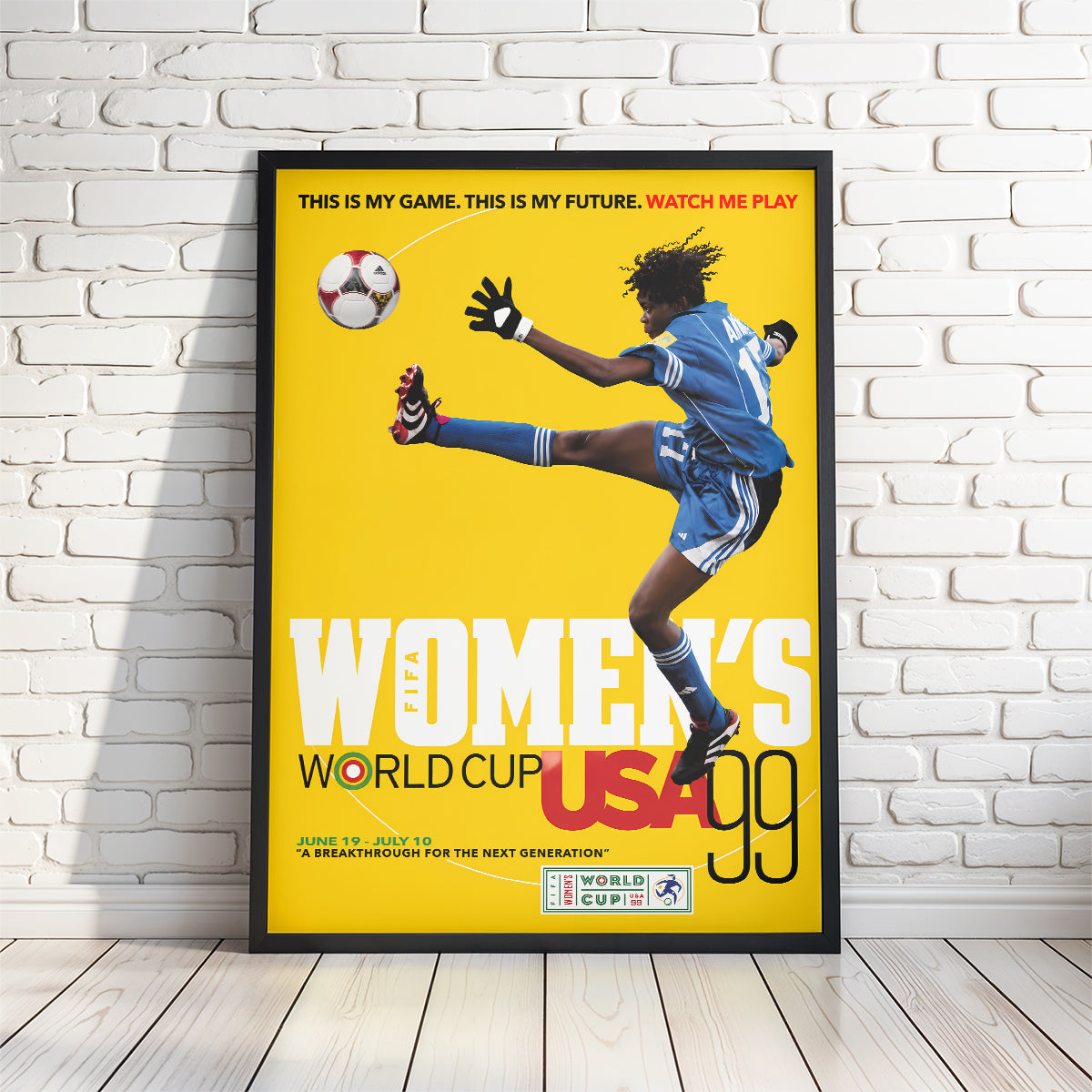 Women's Soccer World Cup Posters - 4 Sizes