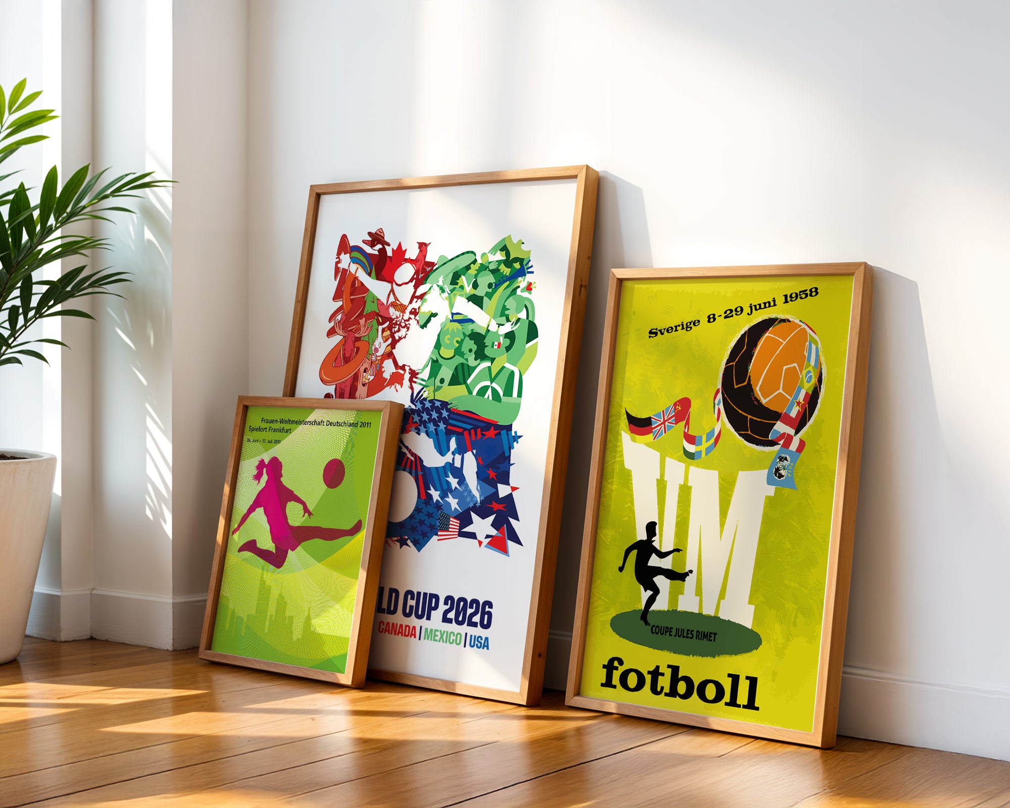 World Cup soccer poster prints