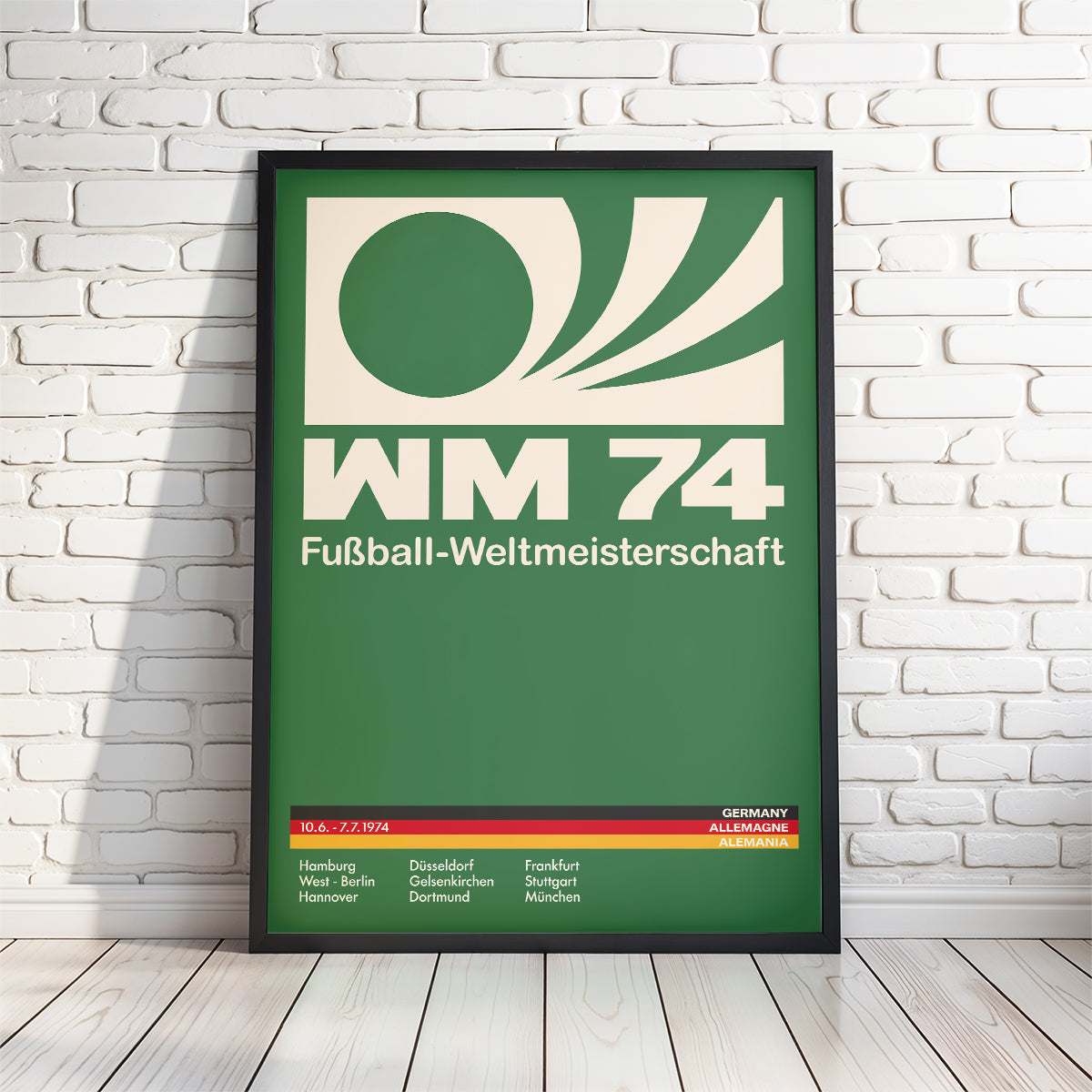 World Cup soccer poster prints
