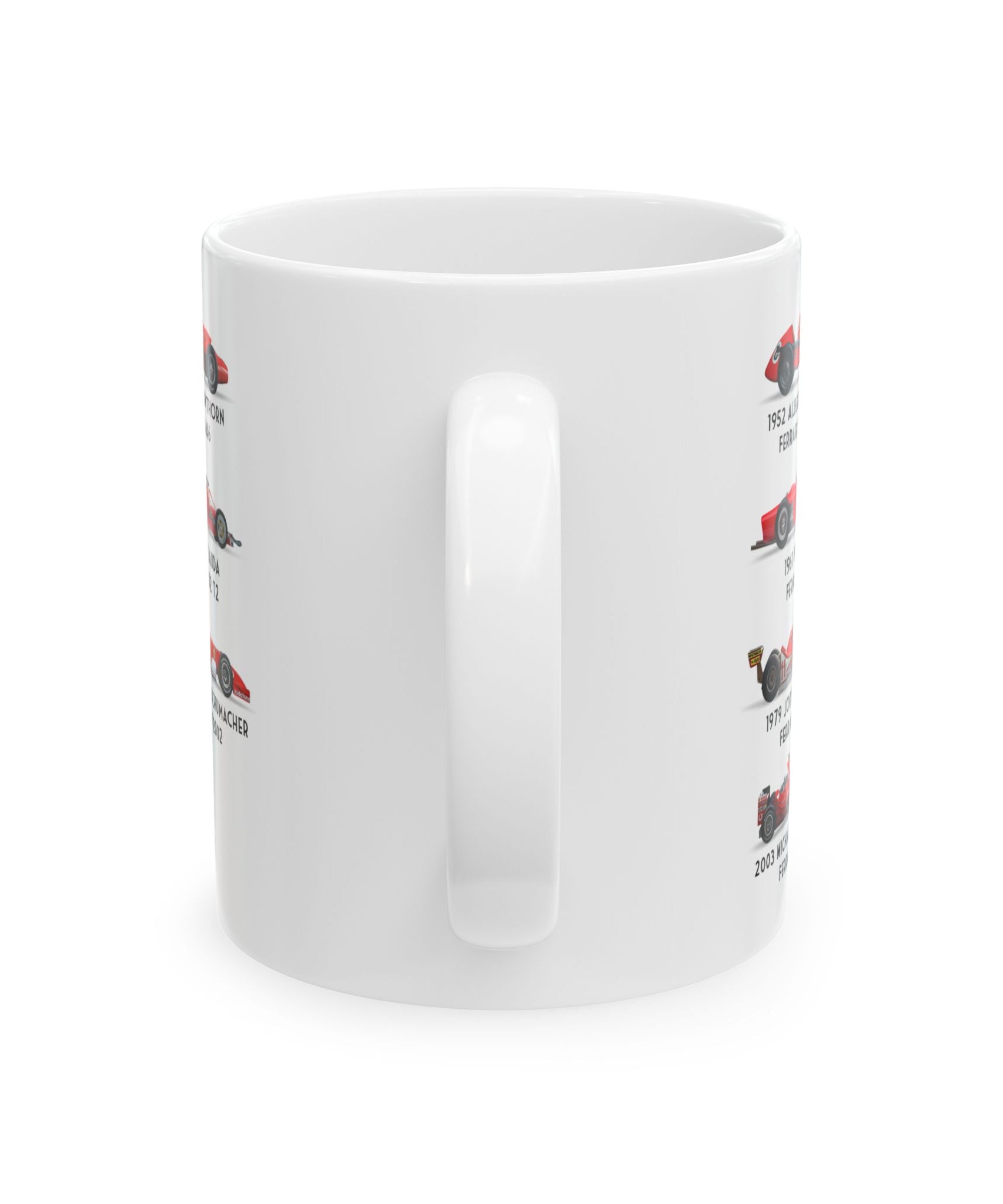 Ferrari F1 Retro Champions Coffee Mug