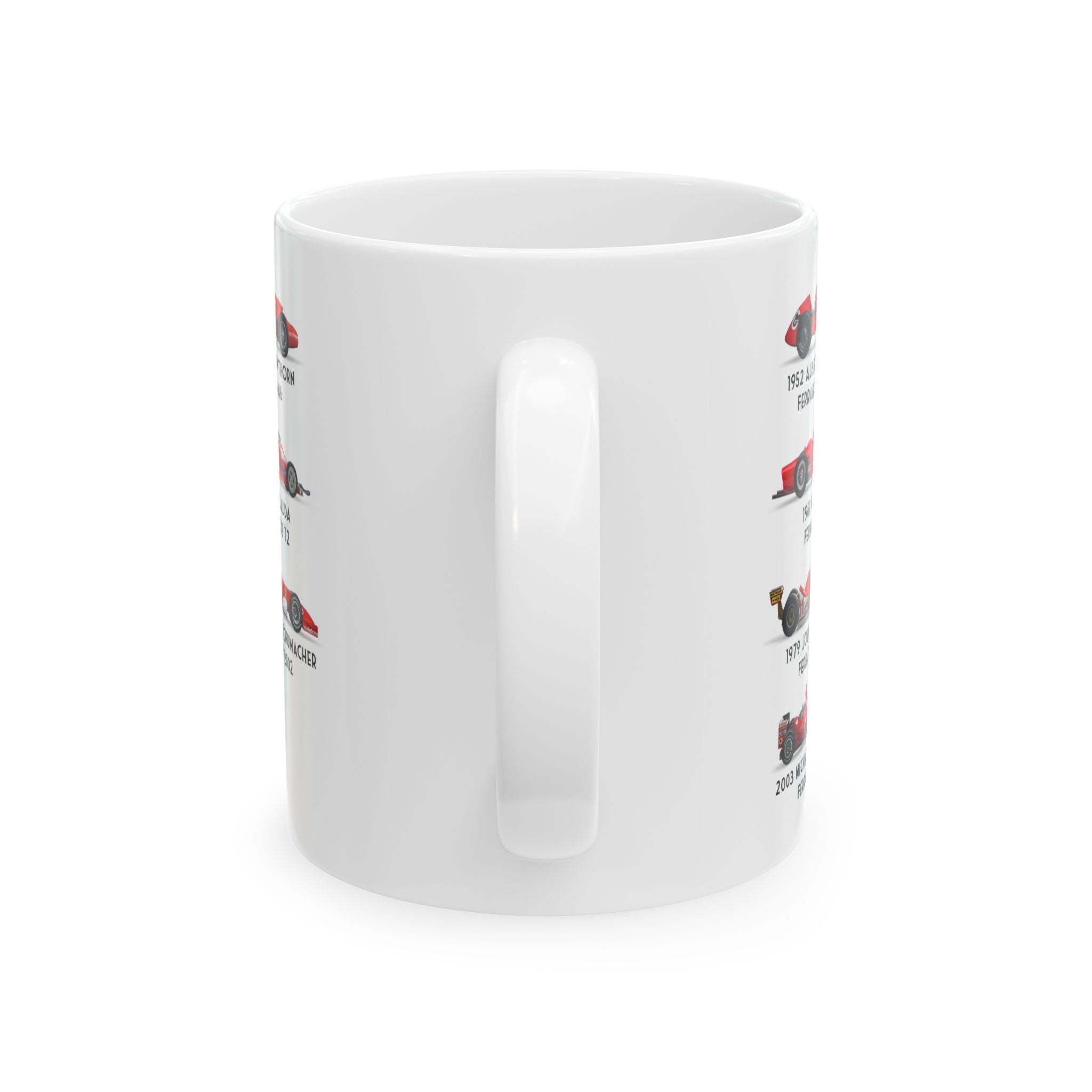 Ferrari F1 Retro Champions Coffee Mug