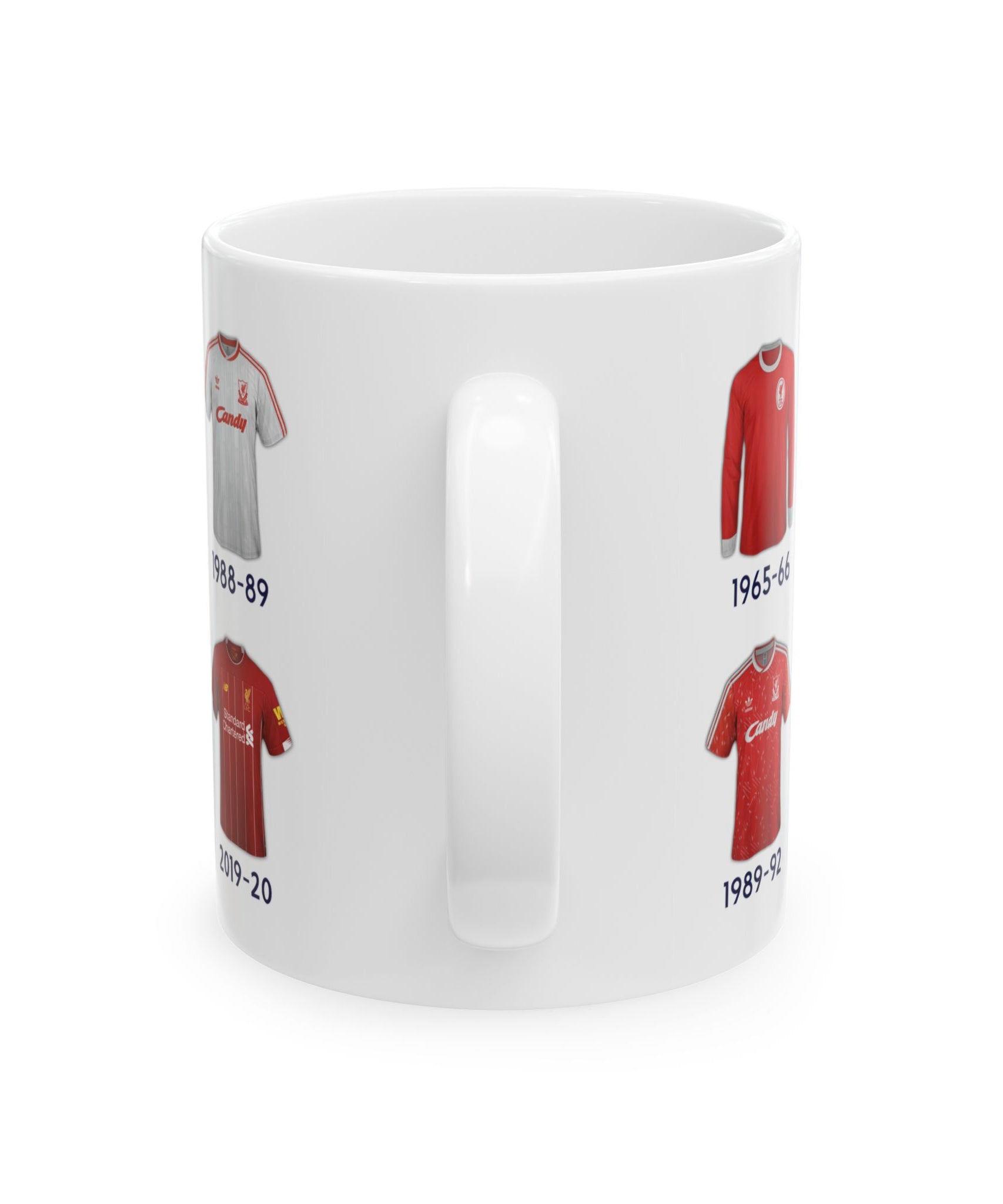 Retro Liverpool Football shirt Coffee Mug