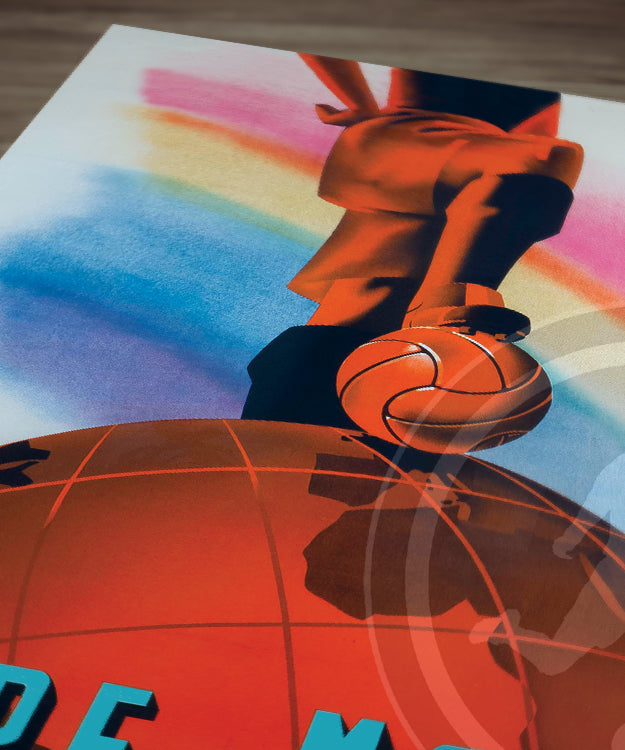 1938 World Cup France soccer poster