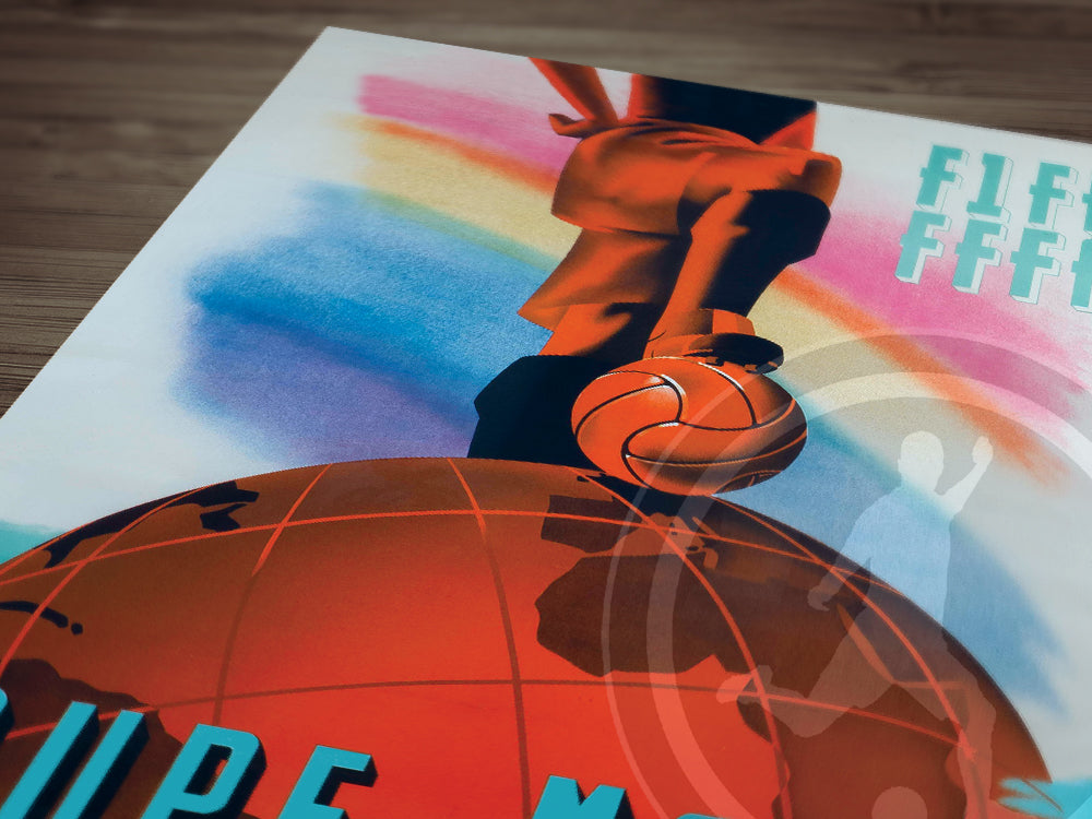 1938 World Cup France soccer poster
