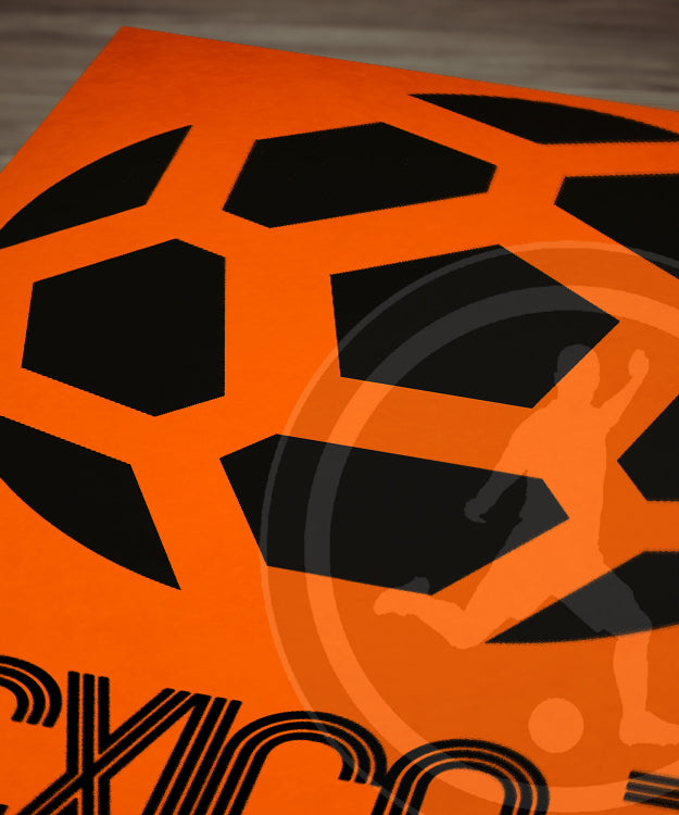 1970 World Cup soccer poster - Mexico 70