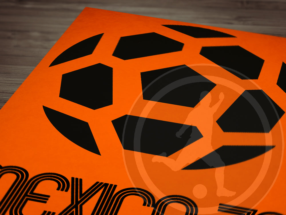 1970 World Cup soccer poster - Mexico 70