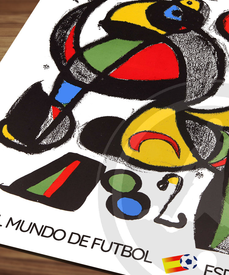 1982 World Cup soccer poster - Spain 82