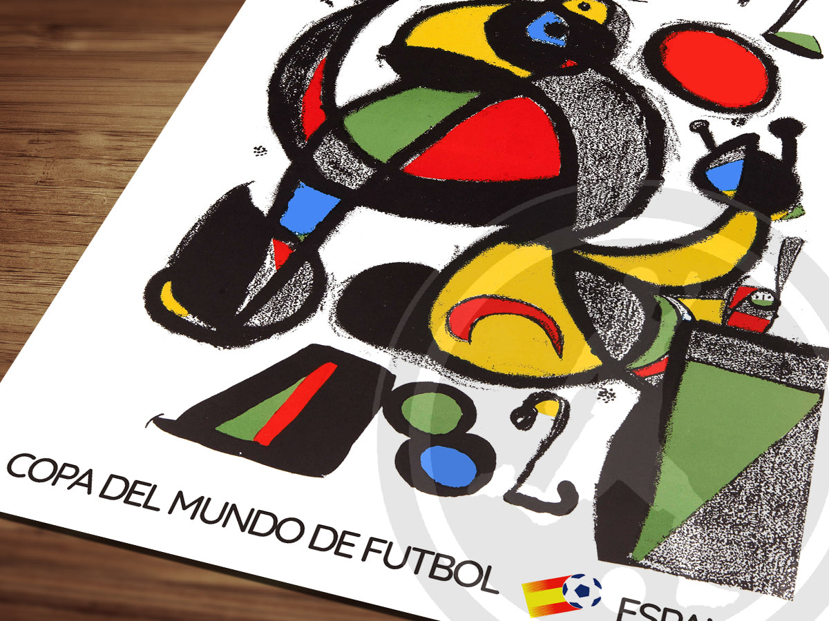 1982 World Cup soccer poster - Spain 82