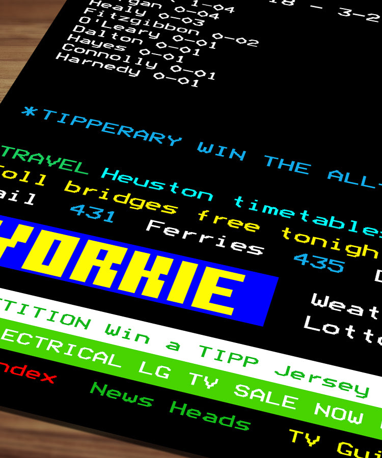 Tipperary 2025 Hurling GAA Aertel Poster