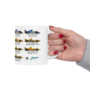 Jordan Grand Prix F1 Formula 1 Coffee Mug
