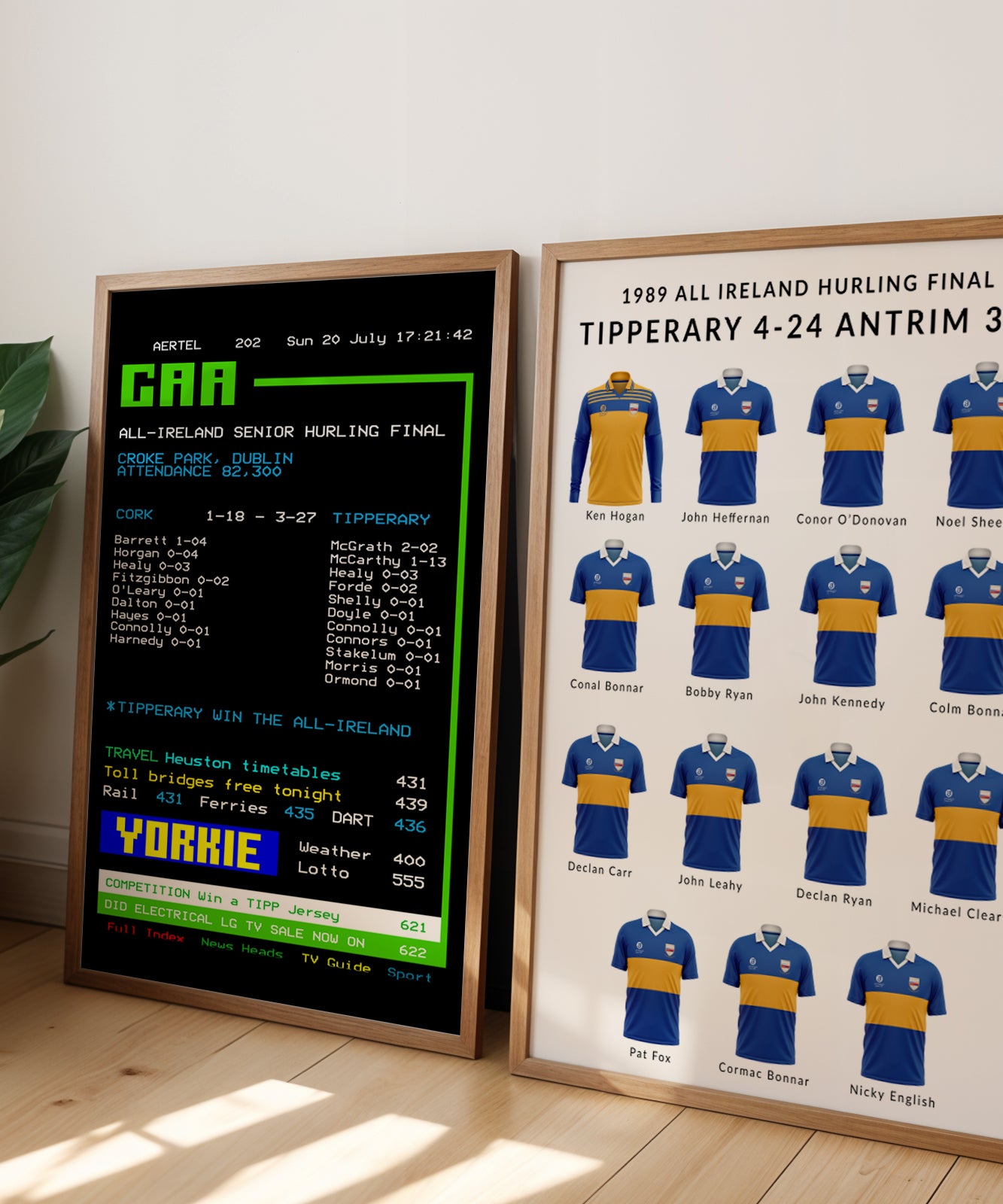 Tipperary 2025 Hurling GAA Aertel Poster