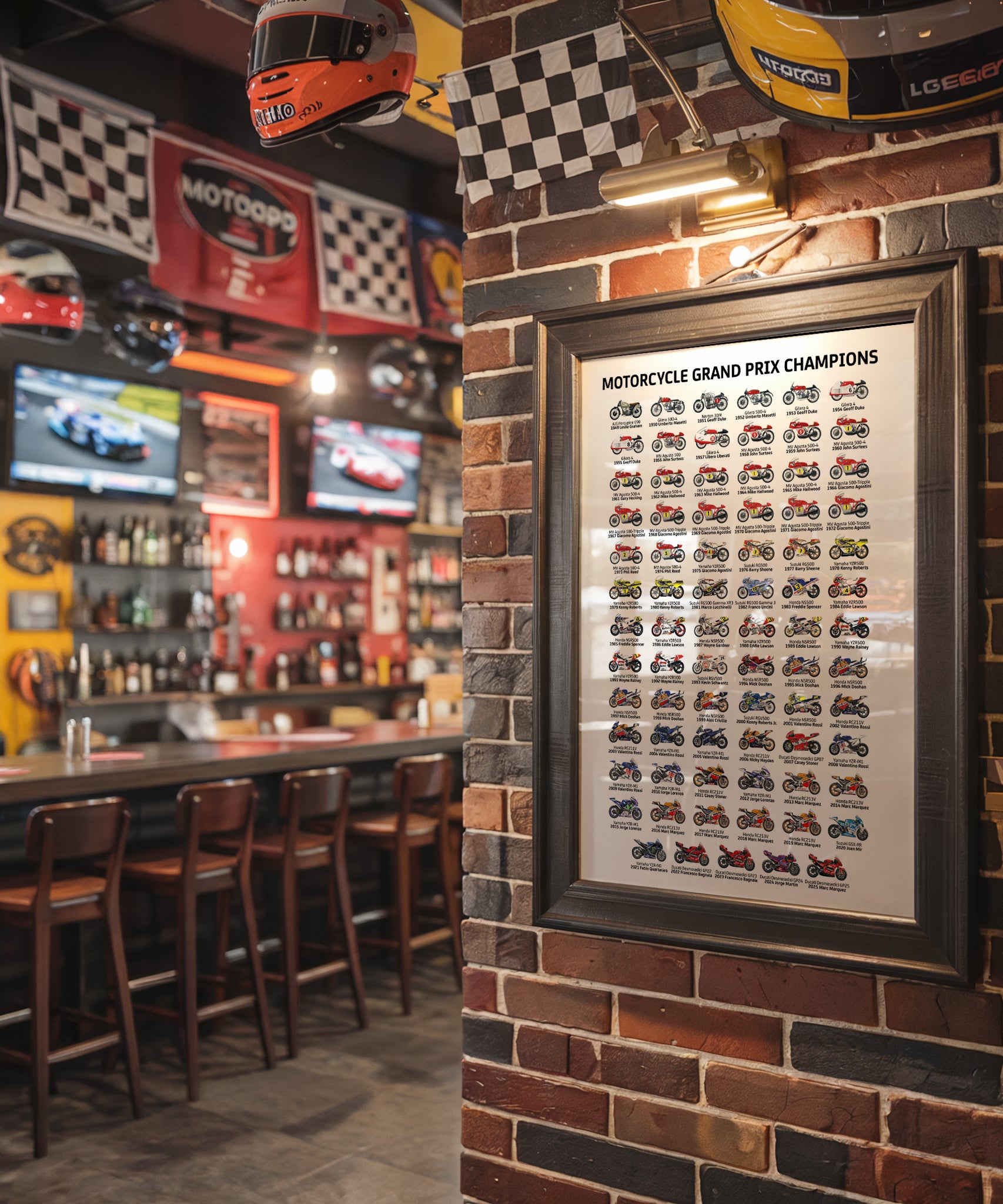 2026 MOTOGP World Champions Poster print