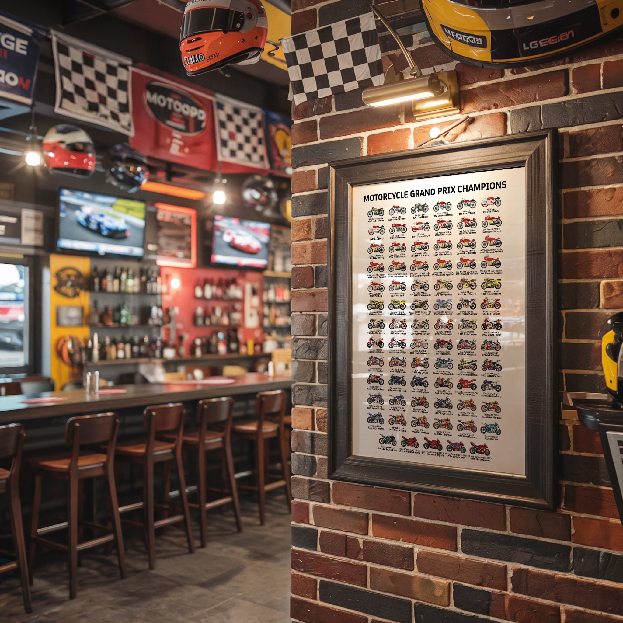 2026 MOTOGP World Champions Poster print