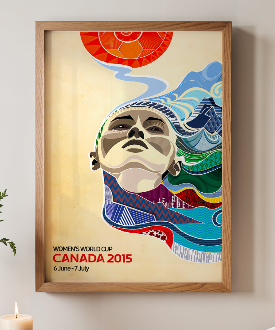 Women's Soccer World Cup Posters - 4 Sizes