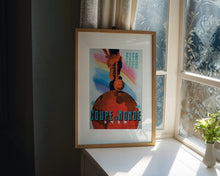 1938 World Cup France soccer poster