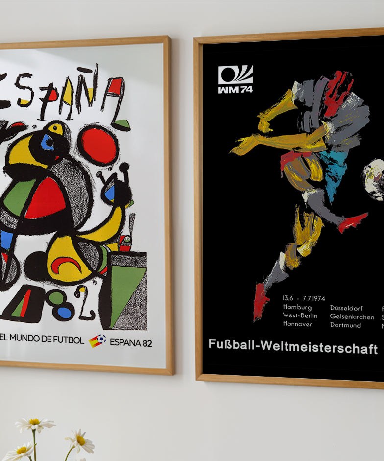 World Cup soccer poster prints
