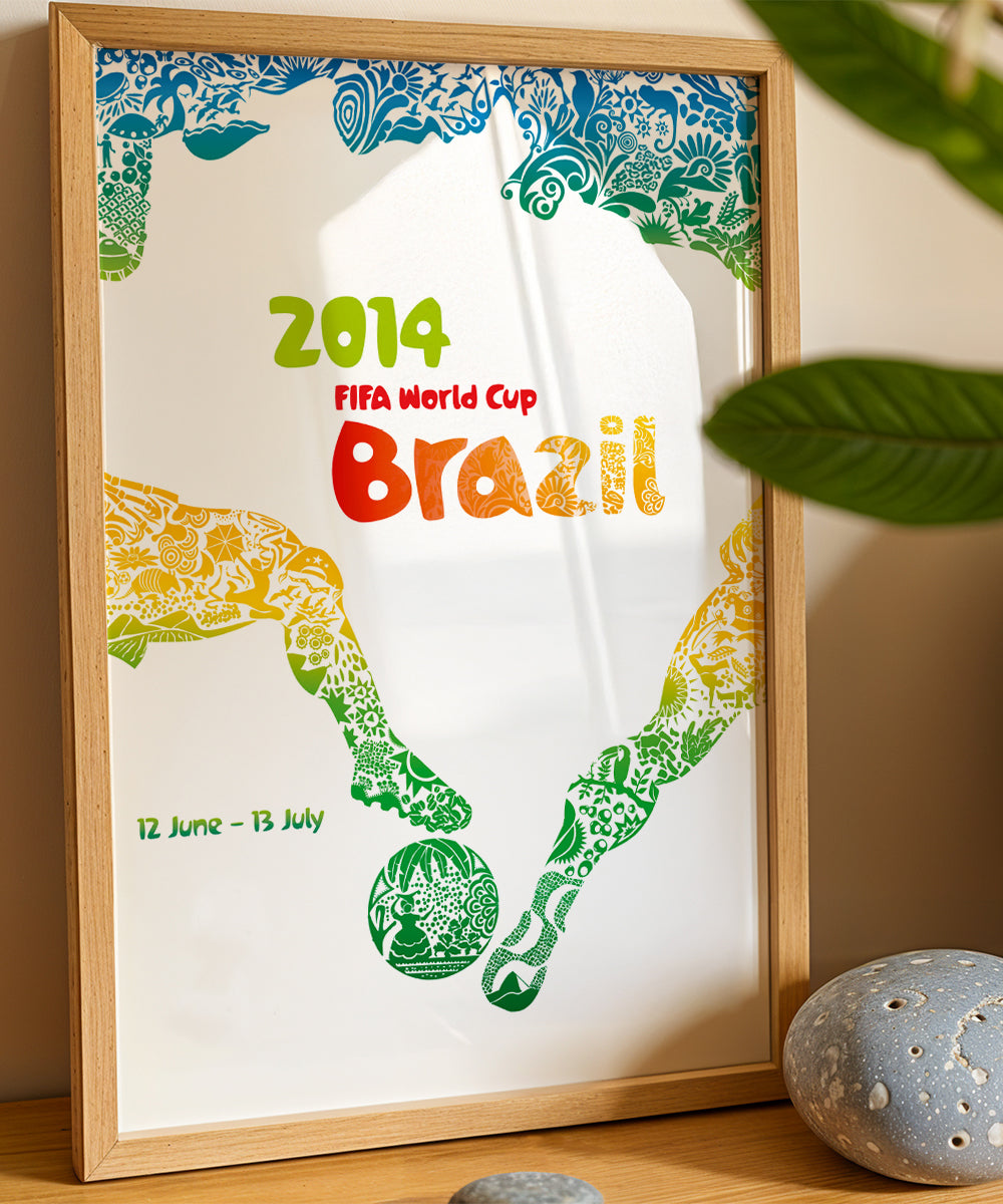 World Cup 2014 poster - Brazil 2014
