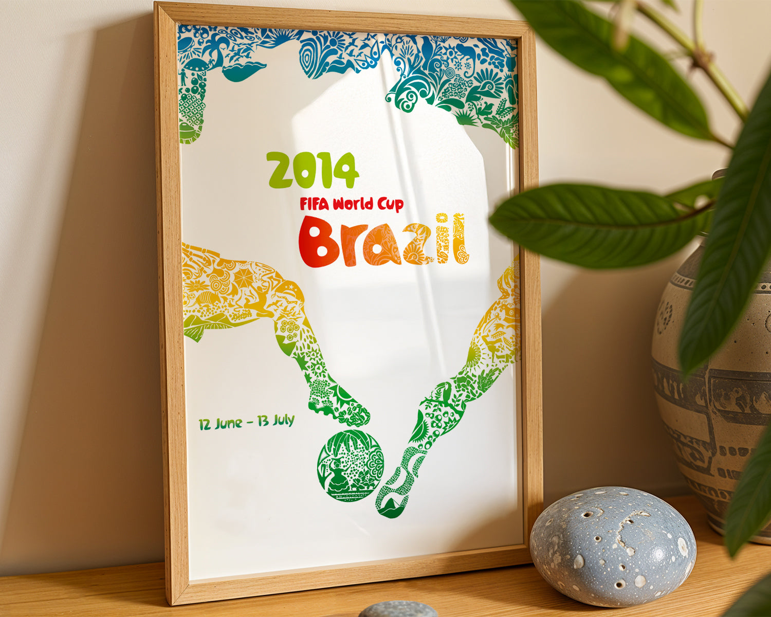 World Cup 2014 poster - Brazil 2014