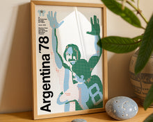 1978 World Cup soccer poster - Argentina 78