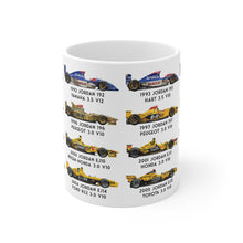 Jordan Grand Prix F1 Formula 1 Coffee Mug
