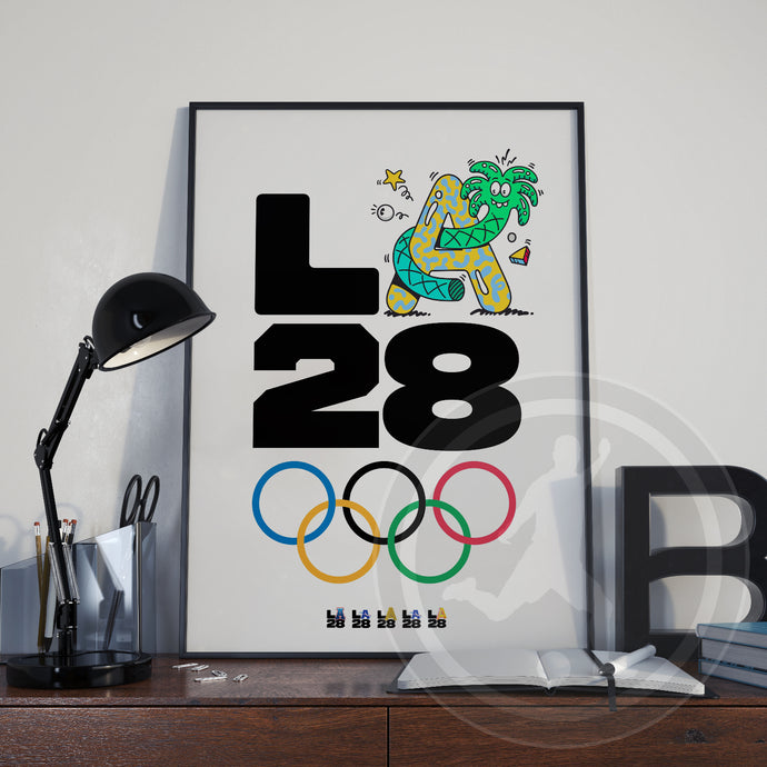 Los Angeles 2028 Olympic Games Poster