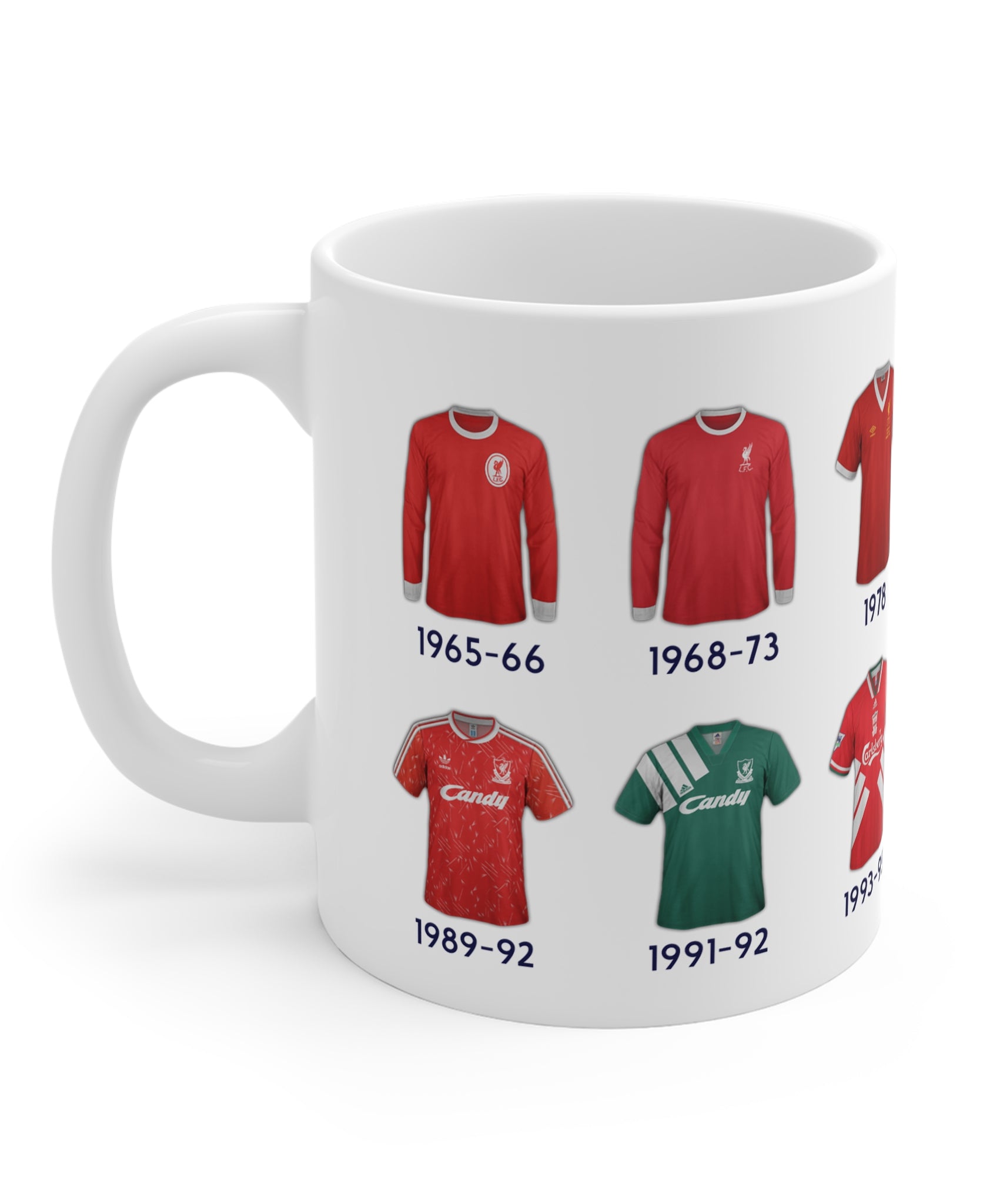 Retro Liverpool Football shirt Coffee Mug