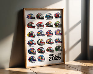 3 x 2025 MotoGP Poster Bundle