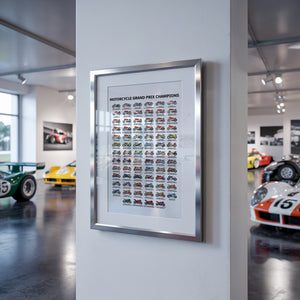 Framed 2025 MOTOGP World Champions Poster print