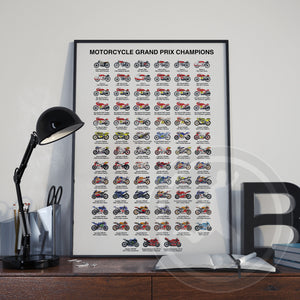 3 x 2024 MotoGP Poster Bundle