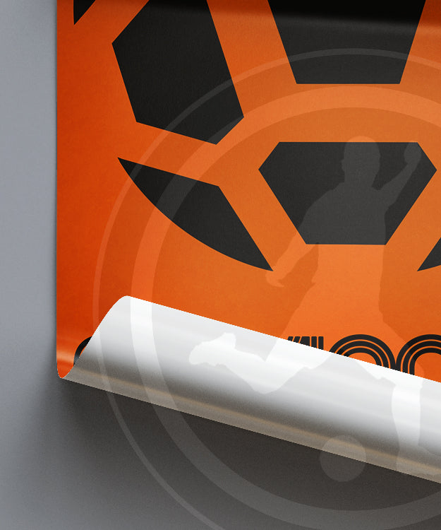 1970 World Cup soccer poster - Mexico 70