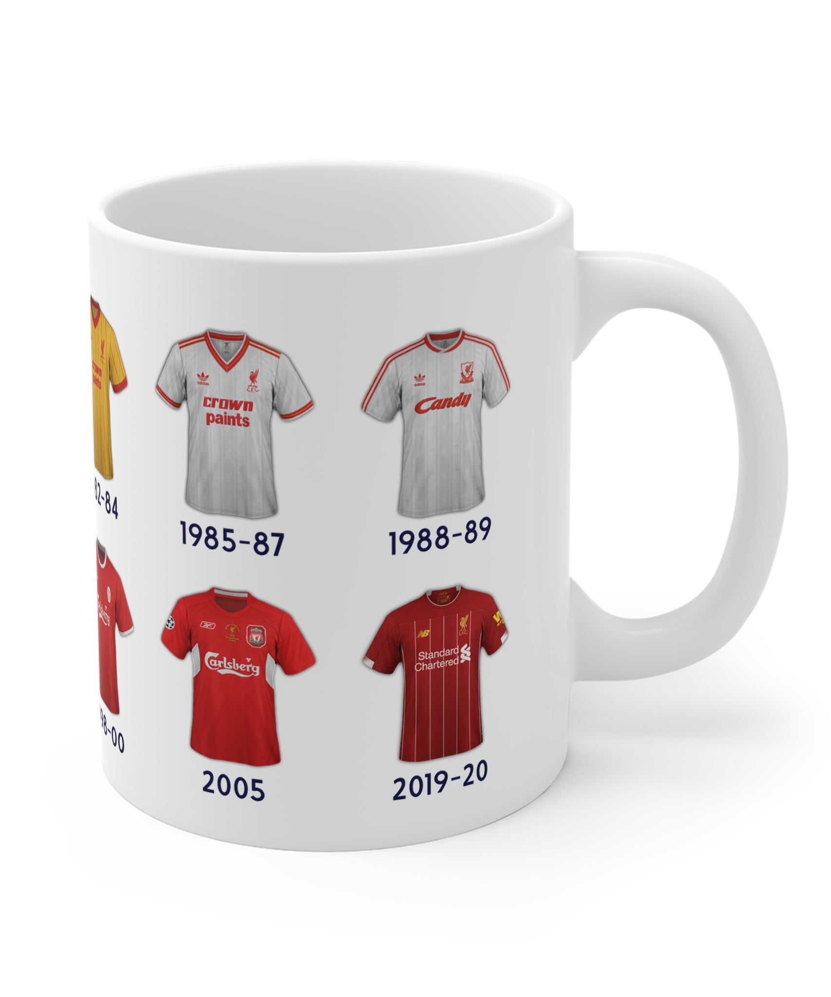 Retro Liverpool Football shirt Coffee Mug