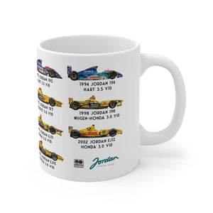 Jordan Grand Prix F1 Formula 1 Coffee Mug