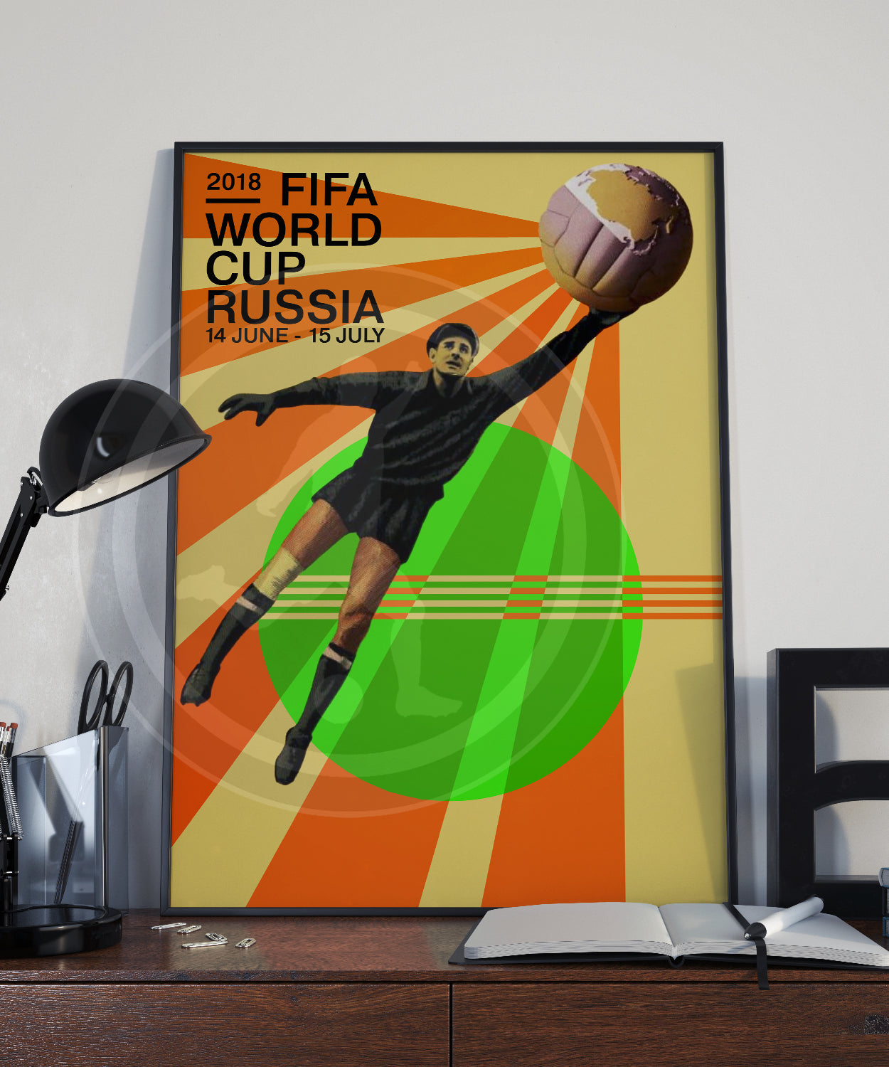 World Cup 2018 Russia Poster - Russia