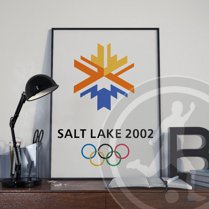 Salt Lake City Winter Olympic Games 2002 Poster