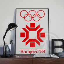Sarajevo Winter Olympic Games 1984 Poster