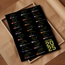 3 x 2025 MotoGP Poster Bundle